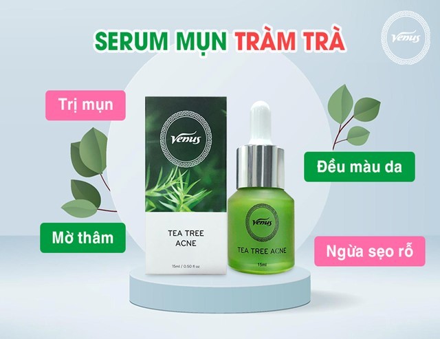 Serum tràm trà venus sạch mụn thâm siêu hiệu quả chính hãng 100%