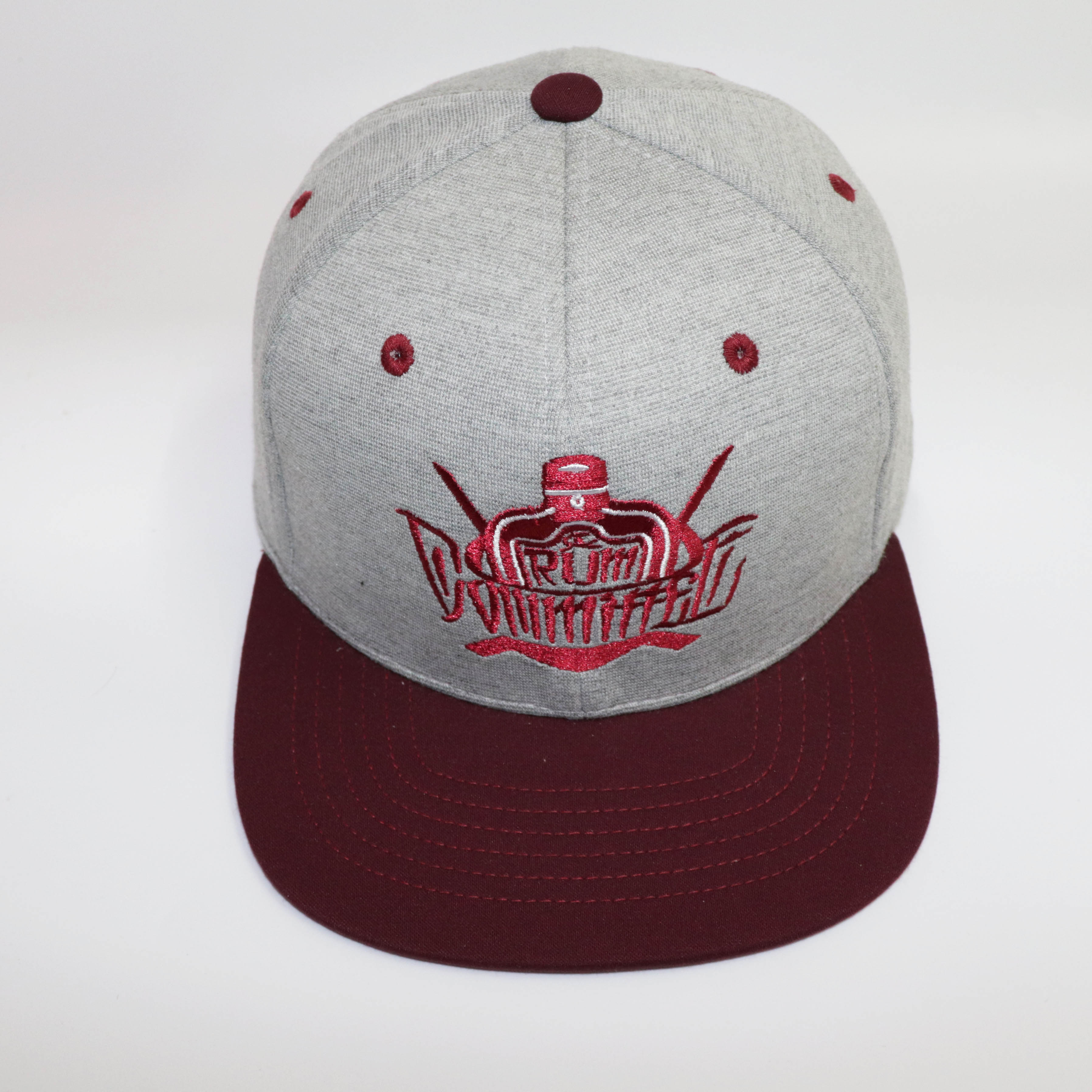 Nón snapback nhs xám kết đỏ đô bt001.