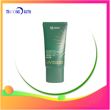 kem chống nắng MQ SKIN nhân sâm Hàn Quốc dưỡng da make up nhẹ 50g mẫu mới shop trường auth