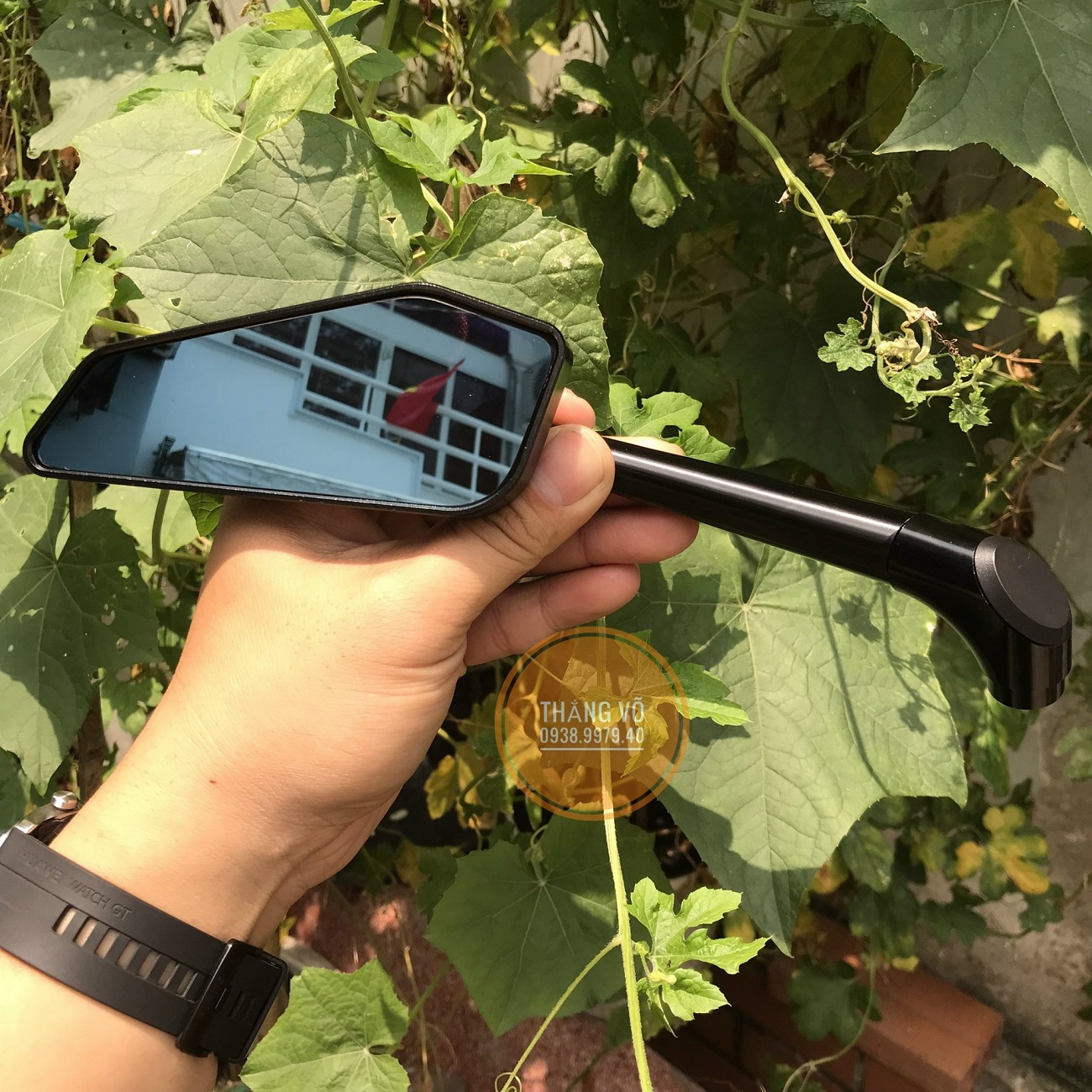 Gương Rizoma, Gương 744 chân ngắn dài gương chiếu hậu Rizoma gương chiếu hậu xe máy