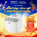 Máy Làm Bánh Mì Tự Động BlueStone BMB-2421 (2 lít) -  Công suất 550W - 12 chức năng - Bảng điều khiển Tiếng Việt - Màn hình LCD - Bảo hành 2 năm- Hàng chính hãng