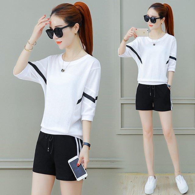 Đồ bộ nữ quần đùi áo cánh dơi chất thun -vv