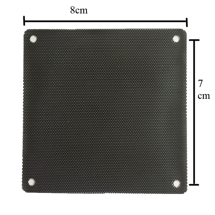 Lưới chắn bụi fan case 8cm