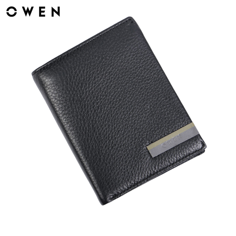 Owen - ví da vid220563 màu đen chất liệu 100% leather