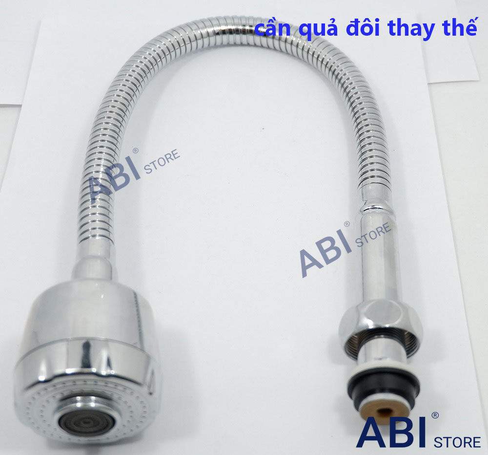 Cần vòi rửa bát nóng lạnh loại 1 gioăng, cần quả vòi rửa chén thay thế, cần rời vòi rửa bát