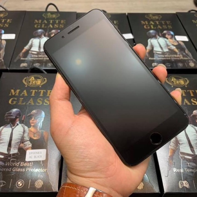 KÍNH CƯỜNG LƯC CHỐNG BÁM VÂN TAY CHỐNG BỤI CHÍNH HÃNG AG FULL DÒNG IP 6,6S ĐẾN 11 PROMAX