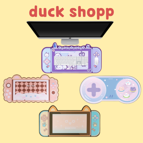 Miếng Lót Bàn Phím Và Chuột Hình In 3D Nintendo SWITCH ( GEEKSHARE )