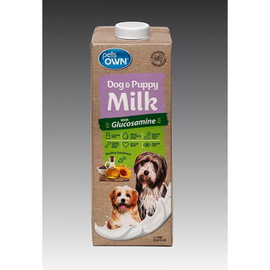 Sữa nước Pet Own cho chó mèo 1L bổ sung Glucosamin