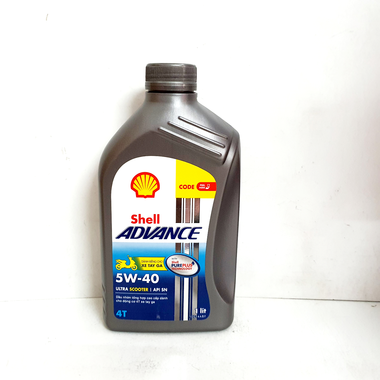 [HCM]Nhớt xe tay ga tổng hợp Shell Advance Ultra Scooter 1L  cam kết sản phẩm đúng mô tả đảm bảo chất lượng