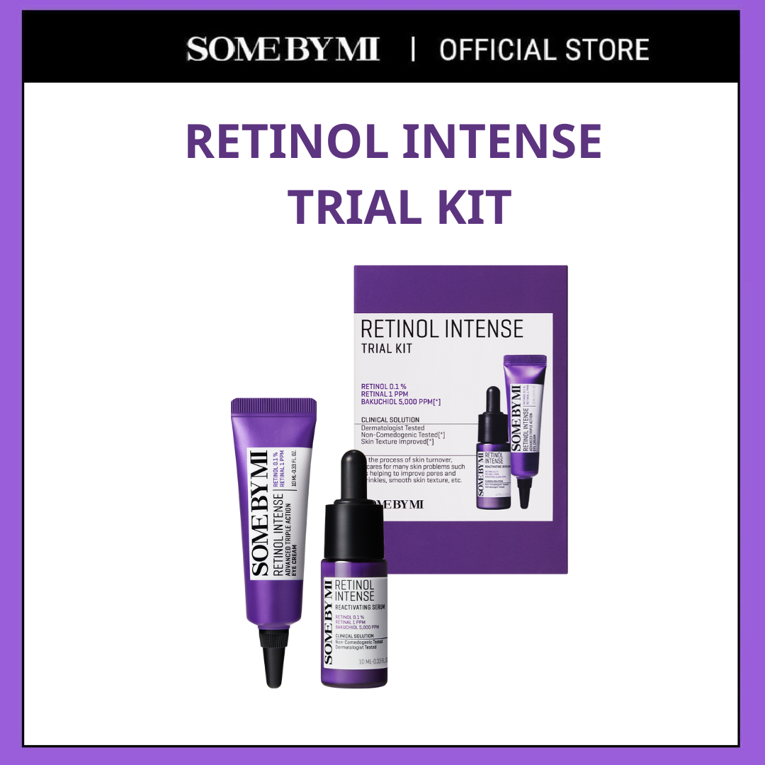 Bộ Kit 2 sản phẩm Some By Mi Retinol Intensive Trial Kit cho người mới bắt đầu sử dụng 