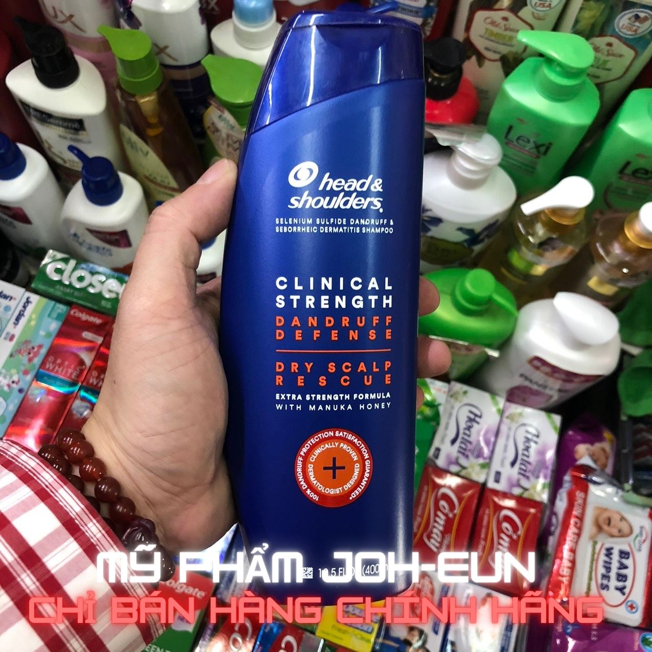 Dầu gội Head&shoulders Clinical Strength Proven Relief 400ml - USA