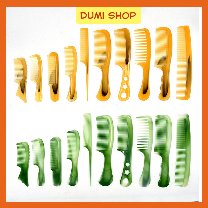 Set 10 Lược Chải Tóc Chống Tĩnh Điện Tiện Dụng - Dumi Shop