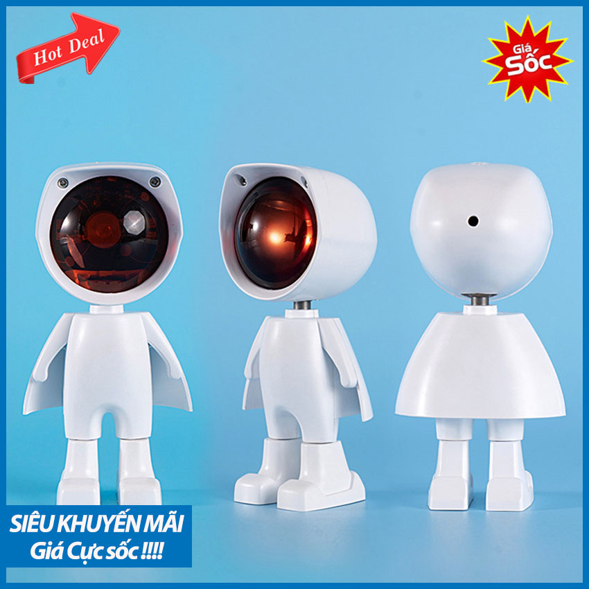 Đèn sunset robot cảm ứng xt4a; đèn hoàng hôn, sunset chụp hình, decor, trang trí nội thất, quán cafe, quay video tiktok; đầu xoay 360 độ; bh 6 tháng