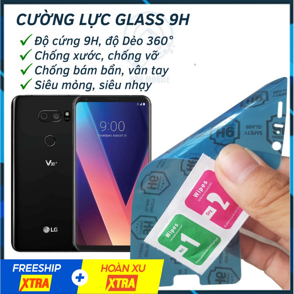 Dán cường lực nano dẻo LG V30, LG V30 Plus