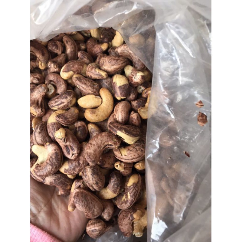 Hộp 500gram Hạt điều rang muối loại A Cồ