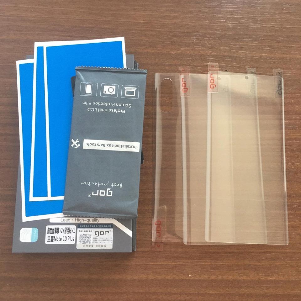 Bộ 3 miếng dán samsung galaxy note 10 plus hiệu gor