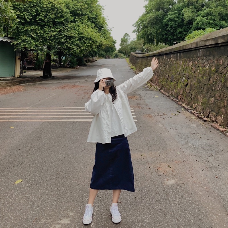 Dob - chân váy dài cơ bản s03