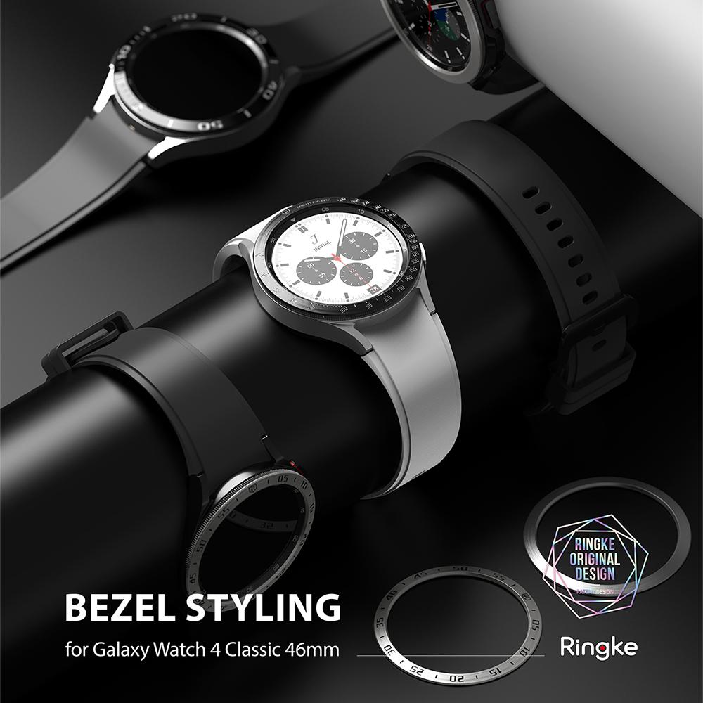 Vòng Bezel Ringke cho Galaxy Watch 4 Classic 42mm / 46mm - Viền bảo vệ
