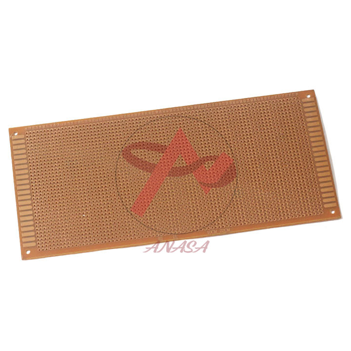 Pcb đục lỗ 10x22cm 1 mặt phủ vàng loại thường