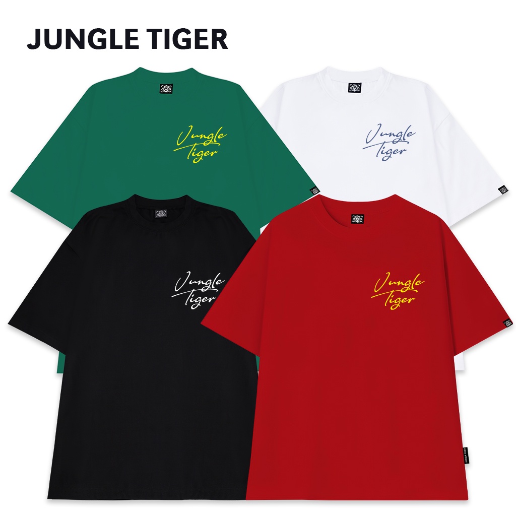 Áo thun localbrand jungle tiger " logo basic tee " 3 color - jt8315