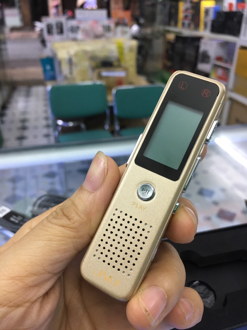 Máy ghi âm chuyên nghiệp jvj dvr j320 32gb - bảo hành 12 tháng chính hãng