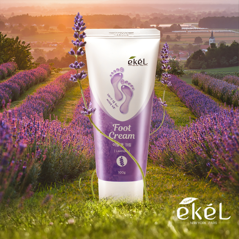 [HCM]Kem dưỡng da chân oải hương Ekel - Ekel Foot Cream Lavender