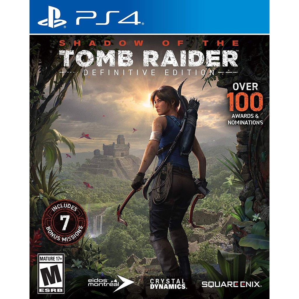 Đĩa Game PS4 - Shadow of the Tomb Raider: Definitive Edition