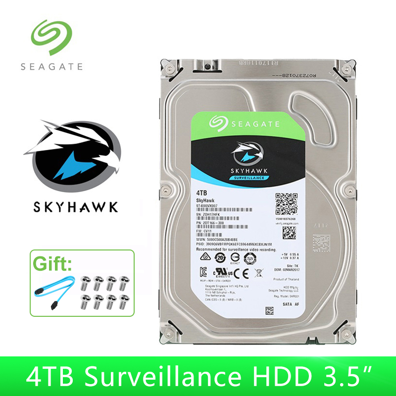 Ổ cứng hdd seagate skyhawk 4tb 3.5 inch sata 3 5900prm hàng chính hãng bảo hành toàn quốc