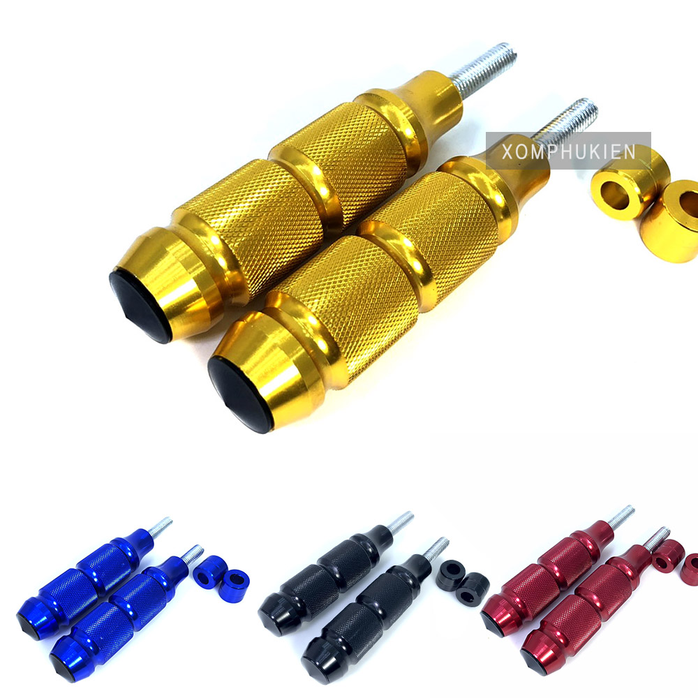 [HCM]Gù Chống Đổ Nhôm CNC Mẫu 2 Trang Trí Xe Máy [ 1 đôi ]