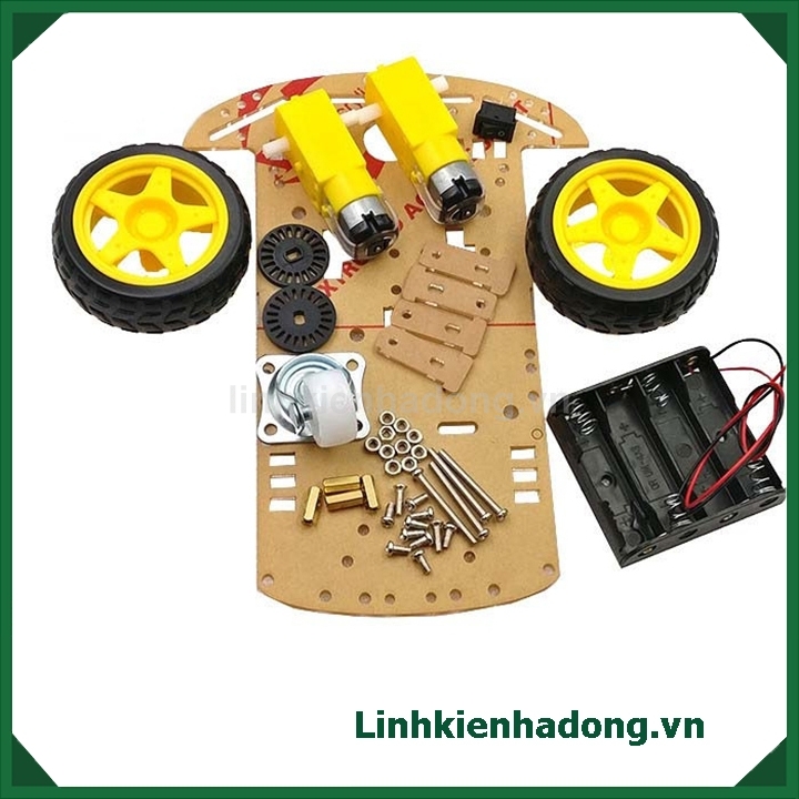 Khung xe robot 2wd