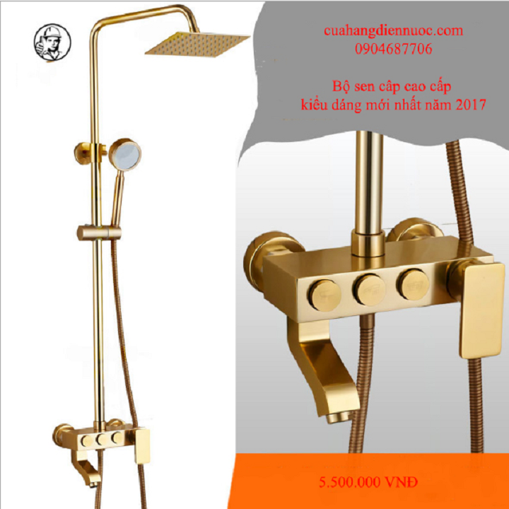 Sen tắm, sen cây nóng lạnh cao cấp sc 05
