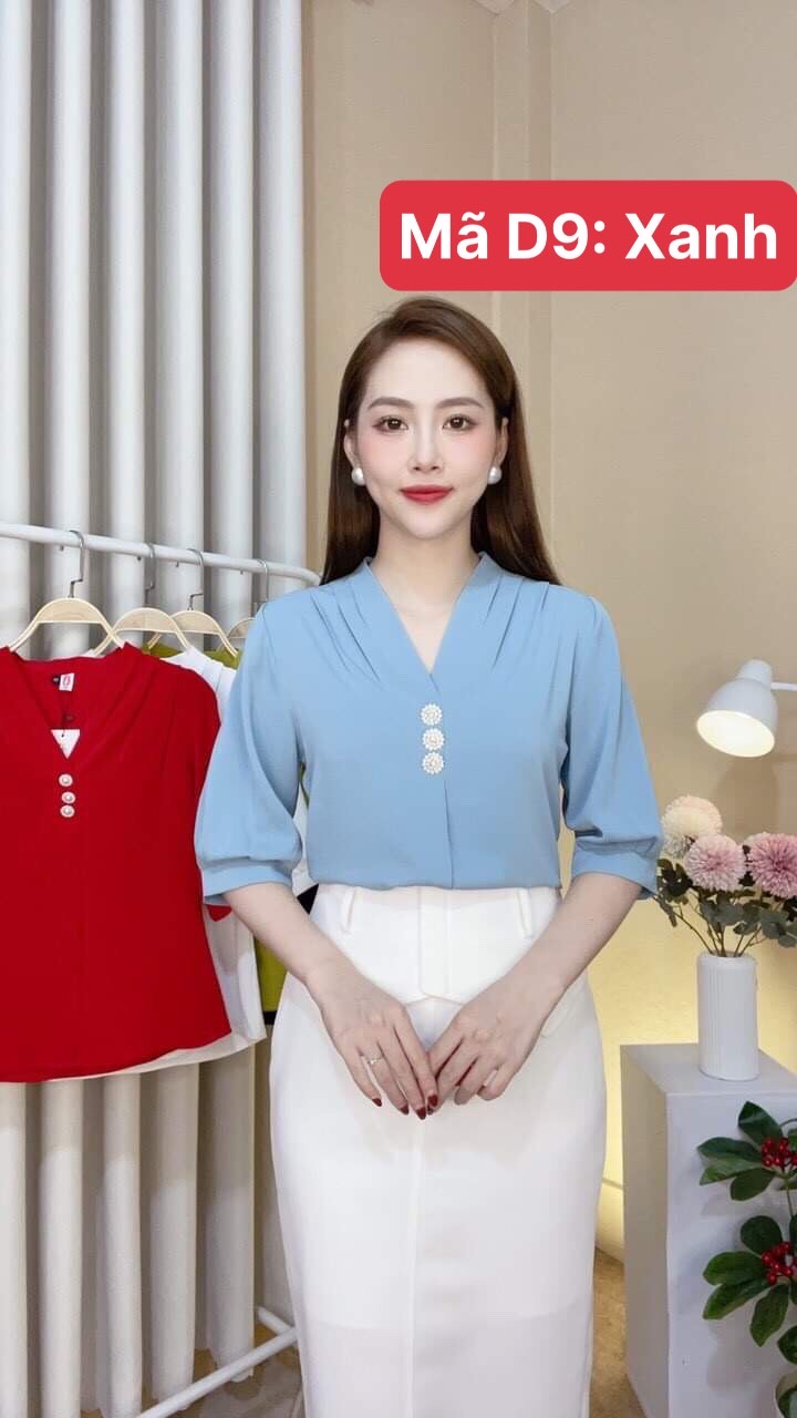Áo kiểu sơ mi công sở bigsize