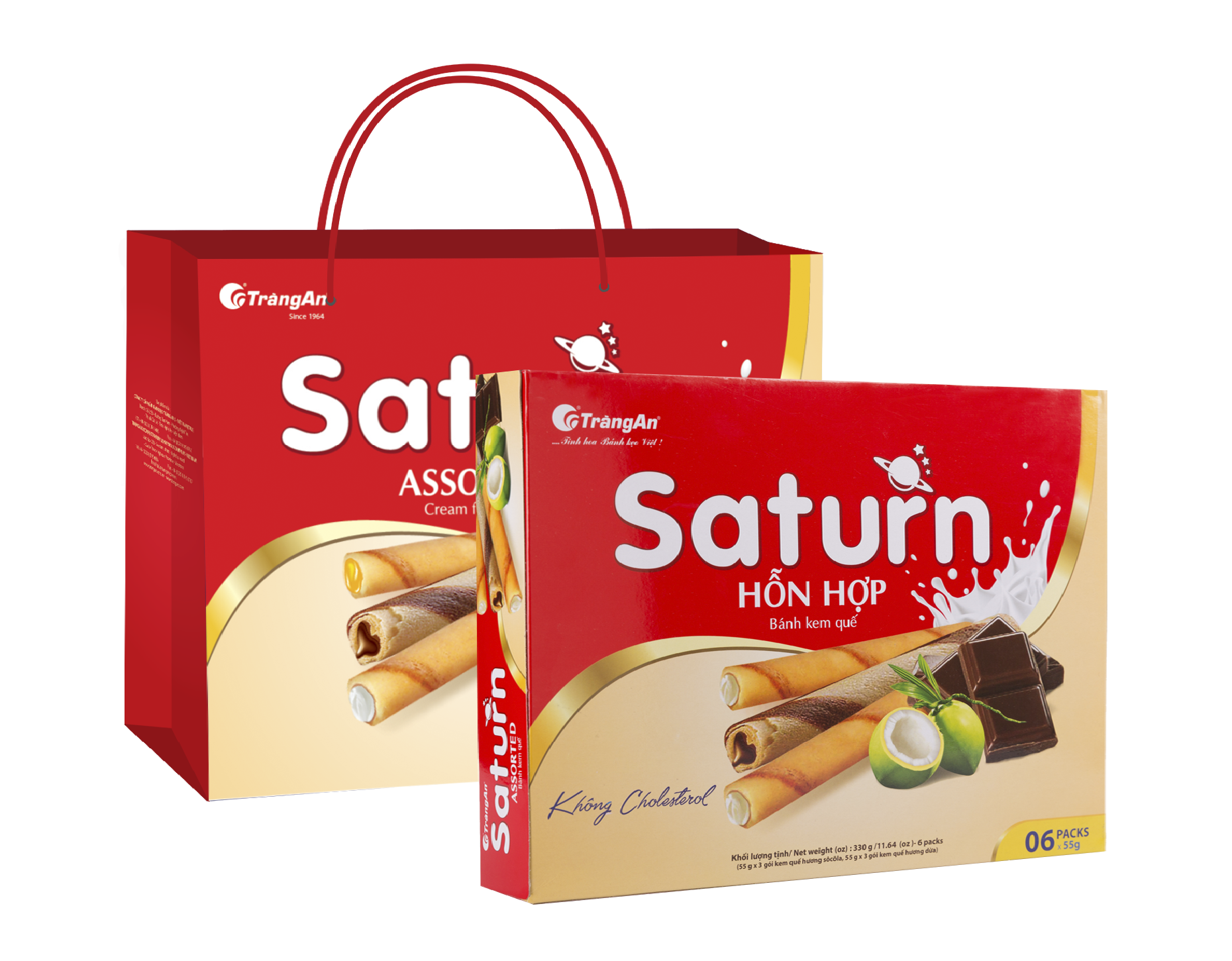 Bánh quế Saturn hỗn hợp 330G