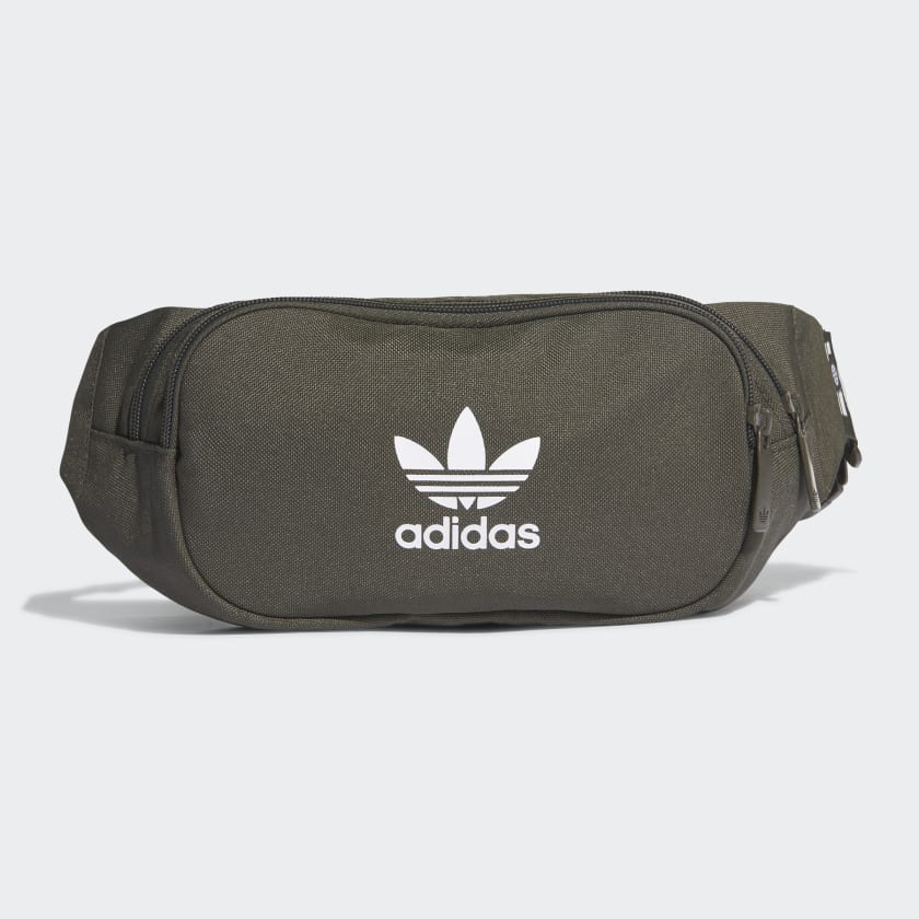Chính hãng - adidas originals túi đeo hông adicolor branded webbing - hd7168