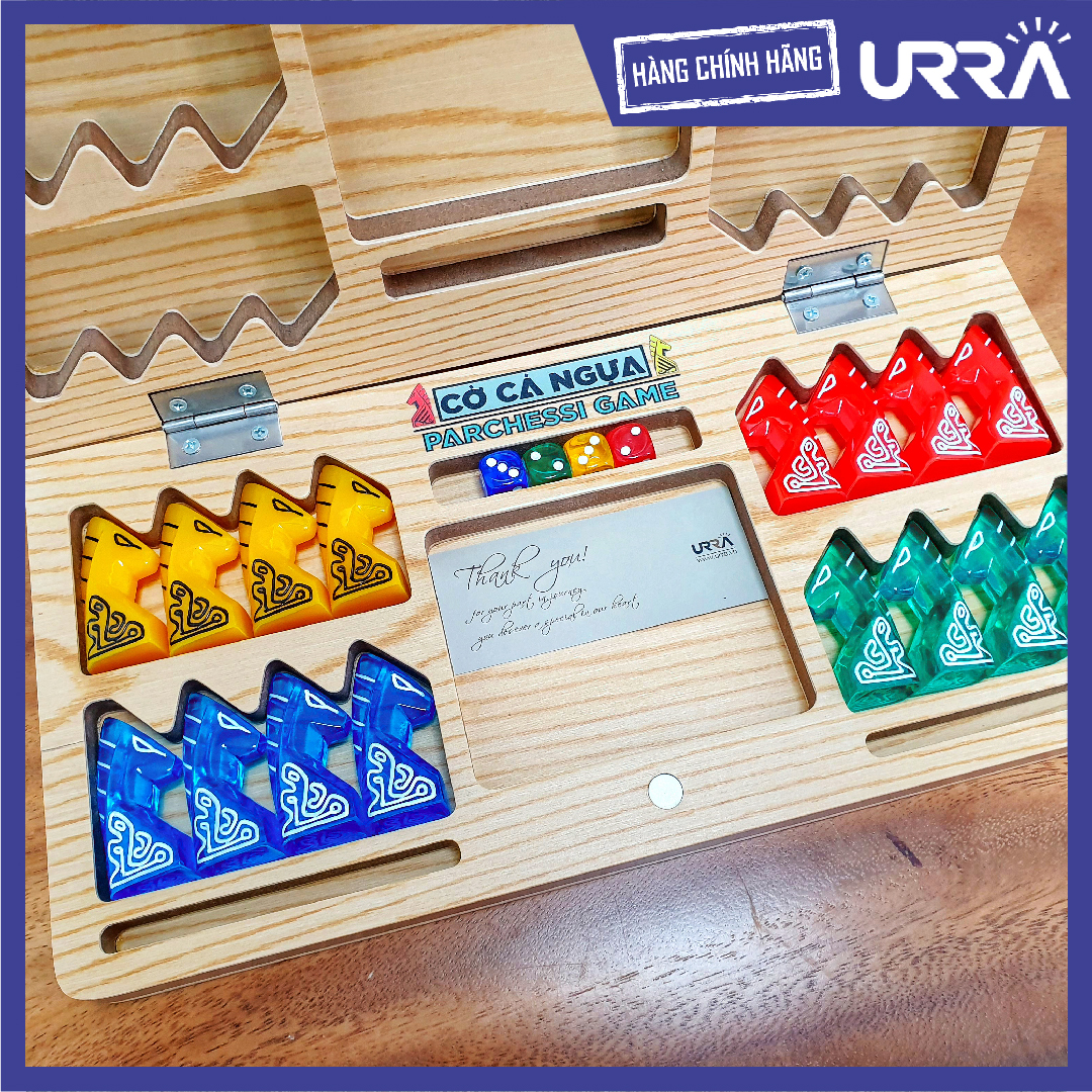 Bộ cờ cá ngựa URRA - Ludo Traveline