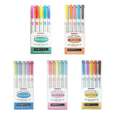 Set bút đánh dấu mildliner