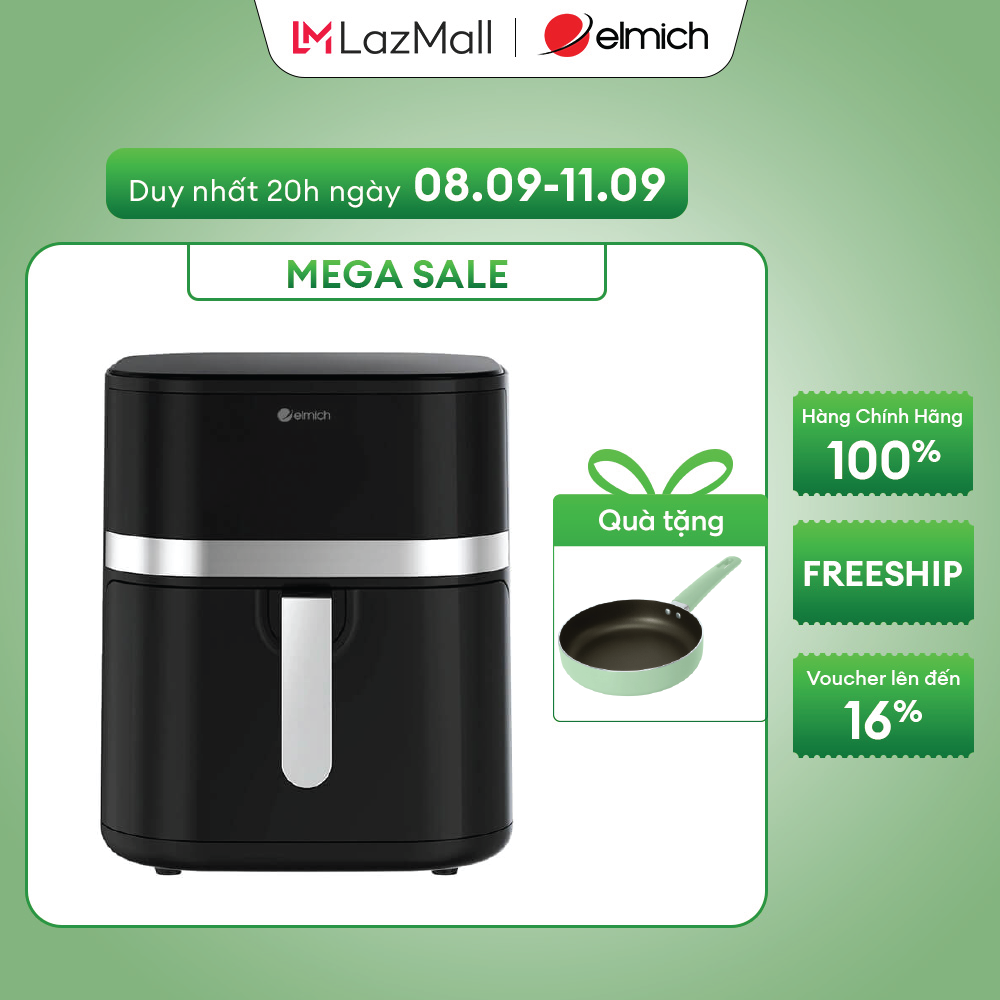 (Chỉ 20h ngày 09-12.10)Nồi chiên không dầu Elmich AFE-9139