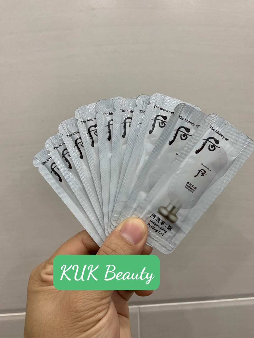 Combo 10 gói Tẩy tế bào chết dạng kì làm sáng da