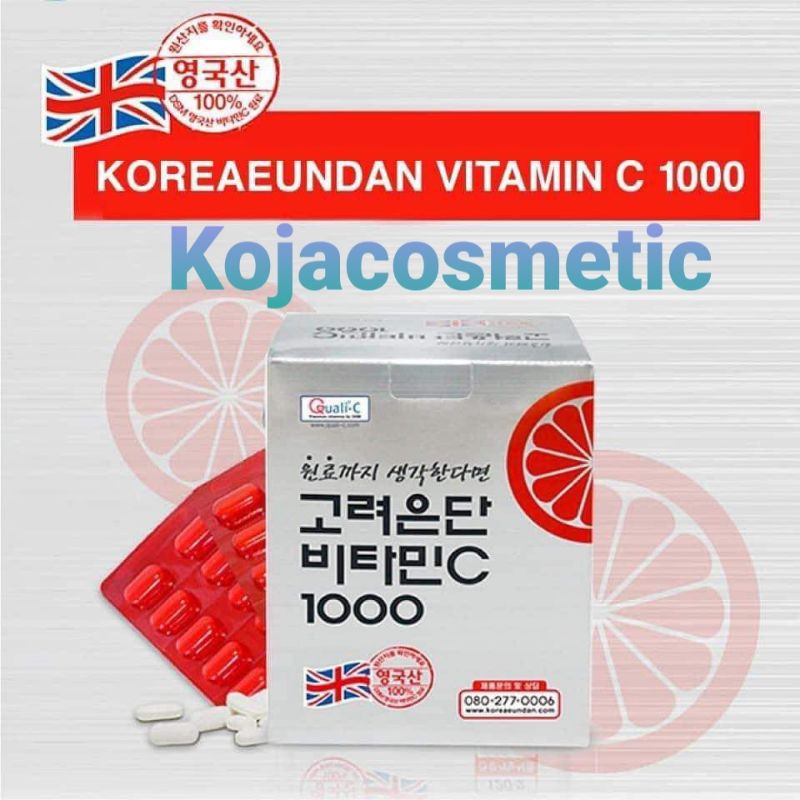 Korea eundan vitamin c 1000 - vitamin c số 1 h&agrave;n quốc
