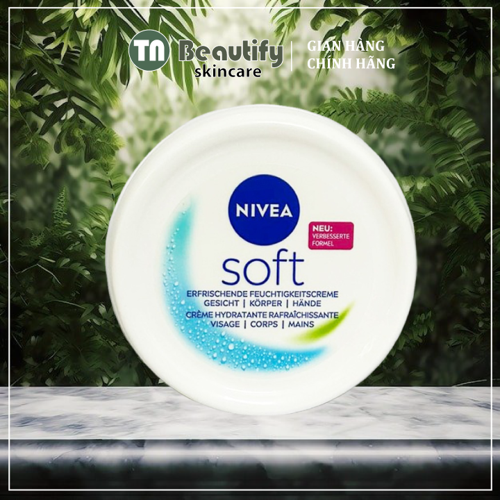Kem dưỡng da nivea soft 200ml