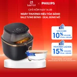 Nồi Chiên Không Dầu Philips NA342/00 cảm ứng 16 trong 1|7.2L|RapidAir Plus Mới, Giòn hơn - Hàng Chính Hãng