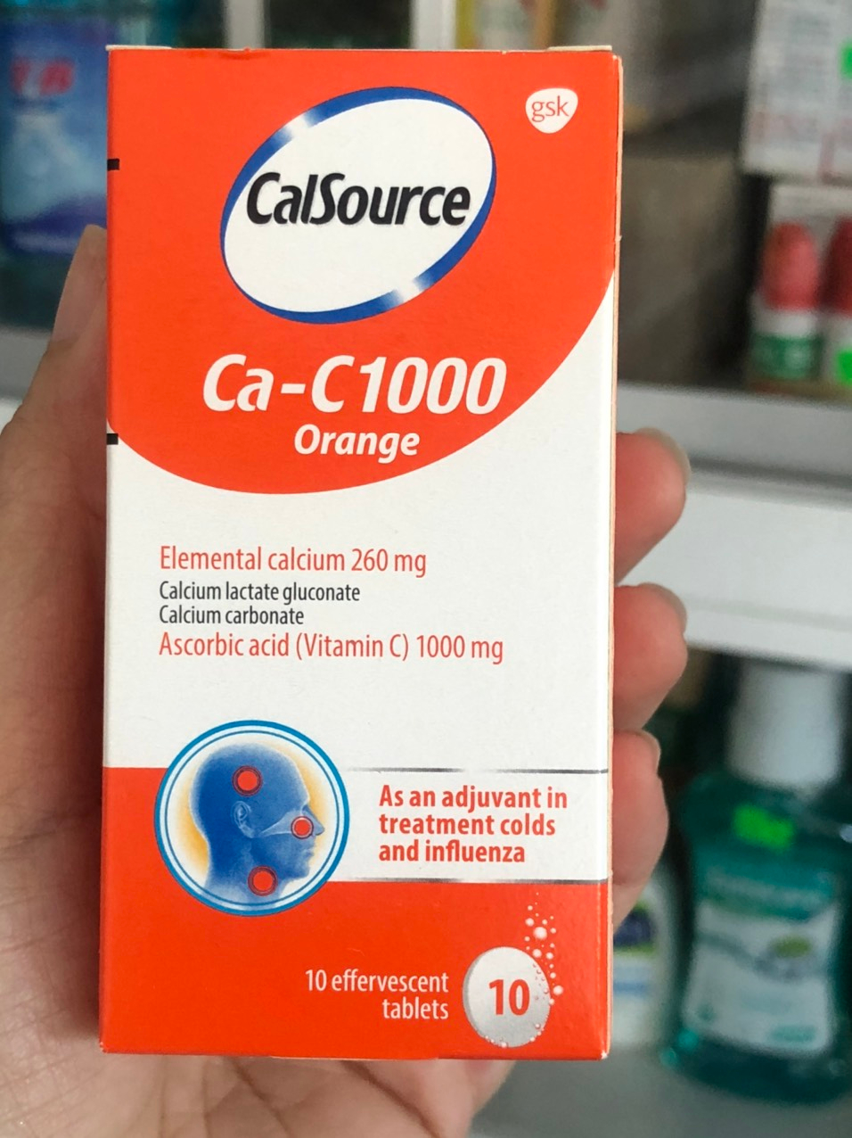 Vien Sủi Bổ Sung Canxi Ca C 1000 Sandoz Orange 10 Vien Hỗ Trợ Xương Khớp Vimece Com