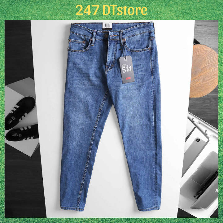 Quần jean nam 💚 freeship💚 quần bò vải demin cao cấp thời trang 247 dtstore lqjc014