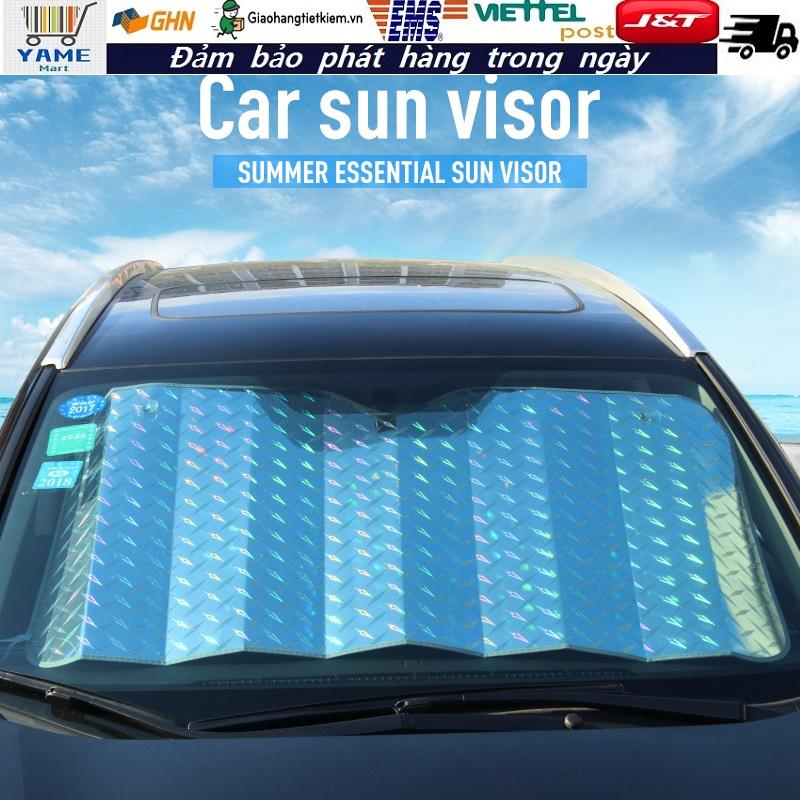 【Có hàng sẵn】【140*70 CM】Tấm Che Nắng Kính Lái ô tô Xe Hơi Kèm Túi Bọc Gấp Gọn Tiện Lợi Ngăn Nắp TẤM CHẮN NẮNG KÍNH LÁI TRONG Che chống nắng phản quang ô tô gấp gọn kích thước