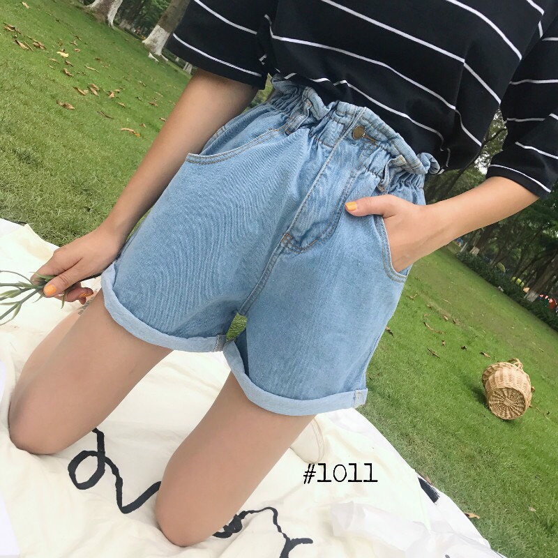 [HCM]QUẦN SHORT JEAN NỮ SIZE ĐẠI LƯNG CHUN SIÊU CAOSIÊU CÁ TÍNH-JT39
