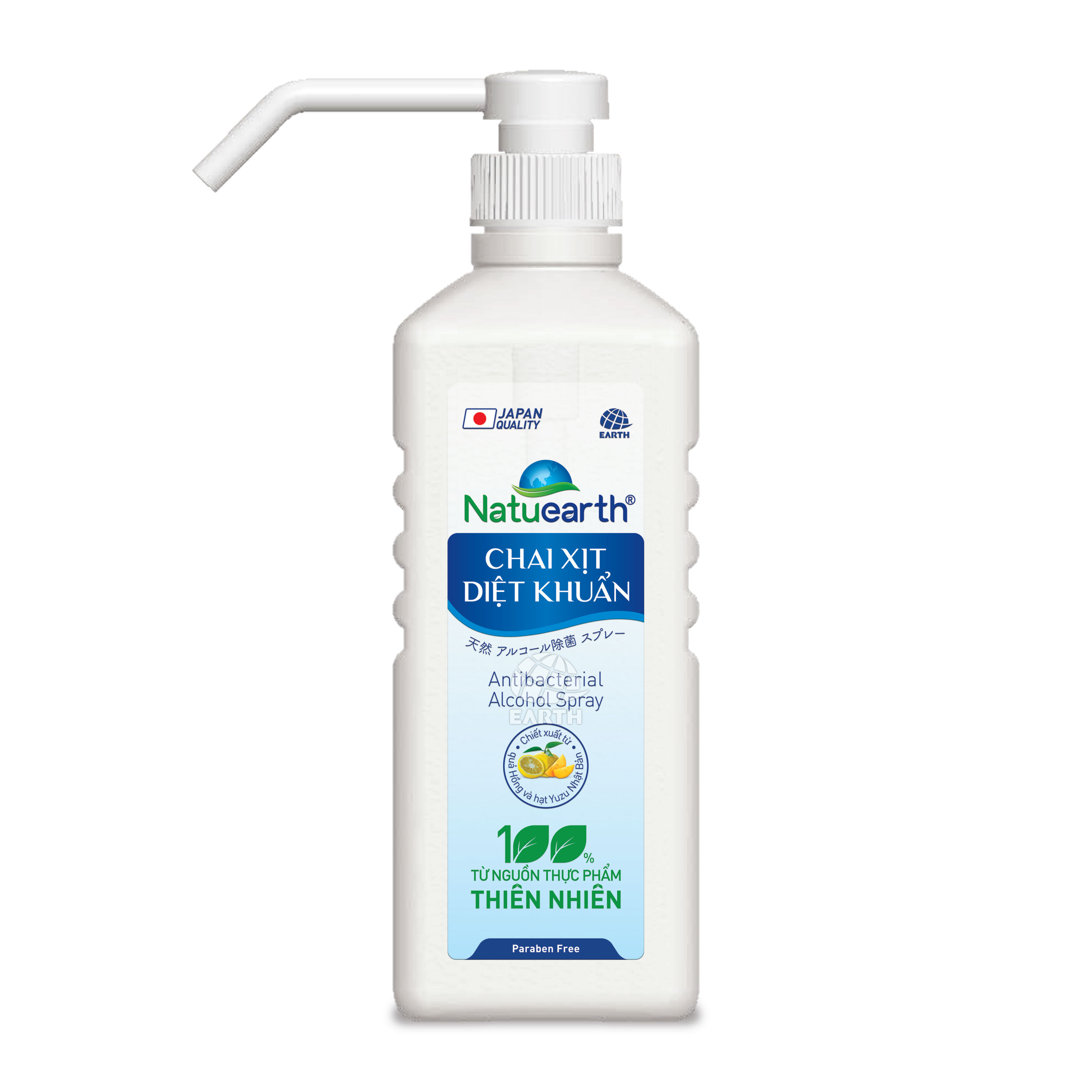 Xịt Diệt Khuẩn Natuearth 750ml