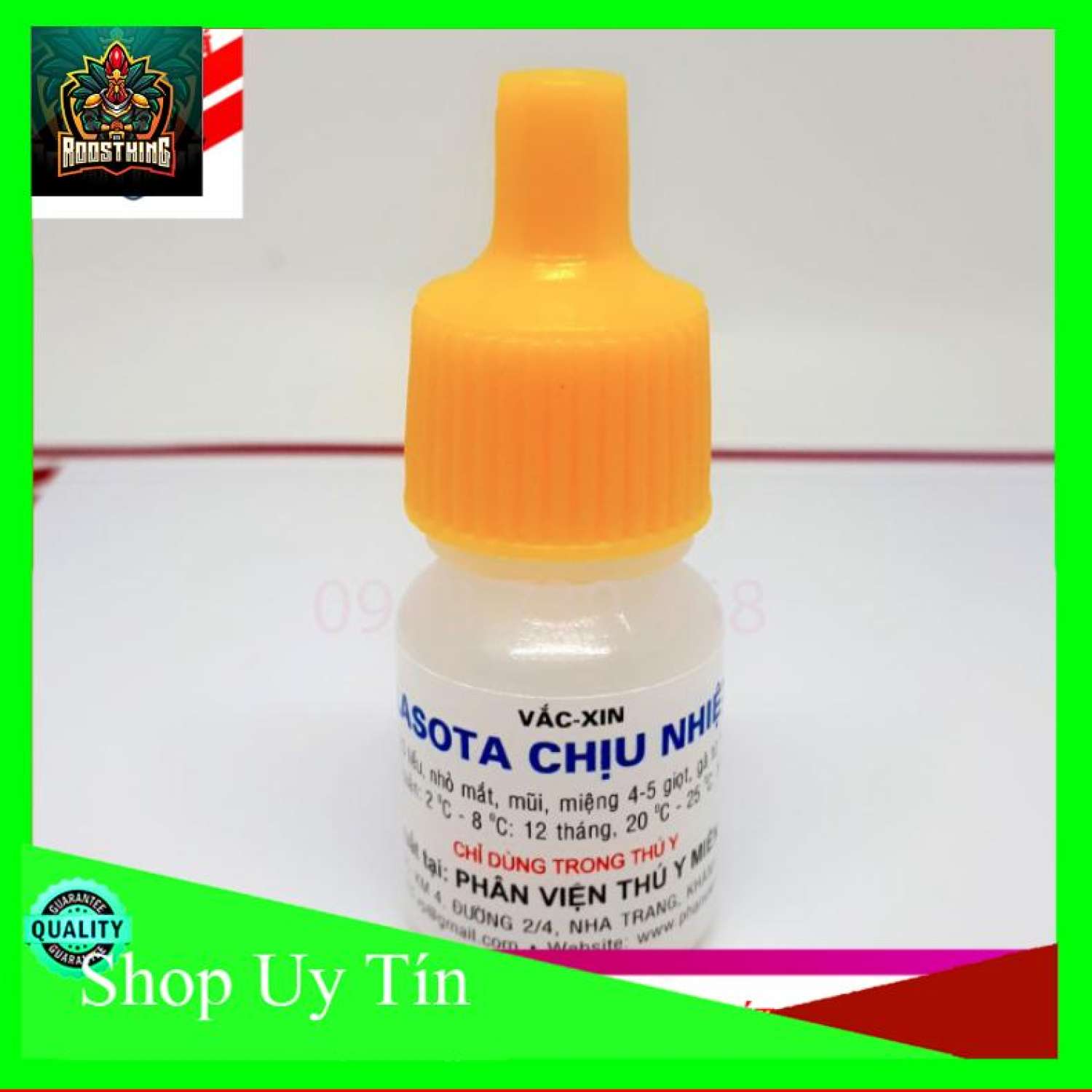 Combo 2 Lọ Vacxin Lasota-Ngừa Dịch Tả Phân Dính Đít Cho Gà Con-Chim Cảnh