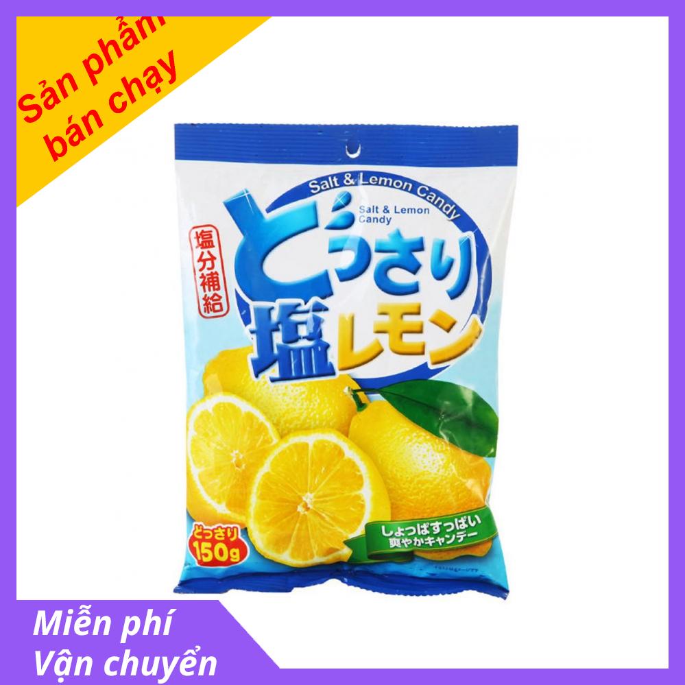 Combo 5 kẹo chanh muối cocon salt & lemon candy 150g