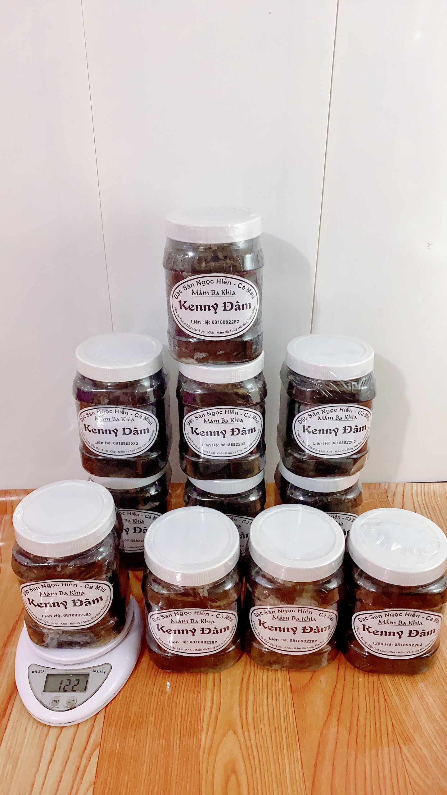 1,3Kg Mắm Ba Khía - Ba Khía Muối (Ngọc Hiển - Cà Mau)