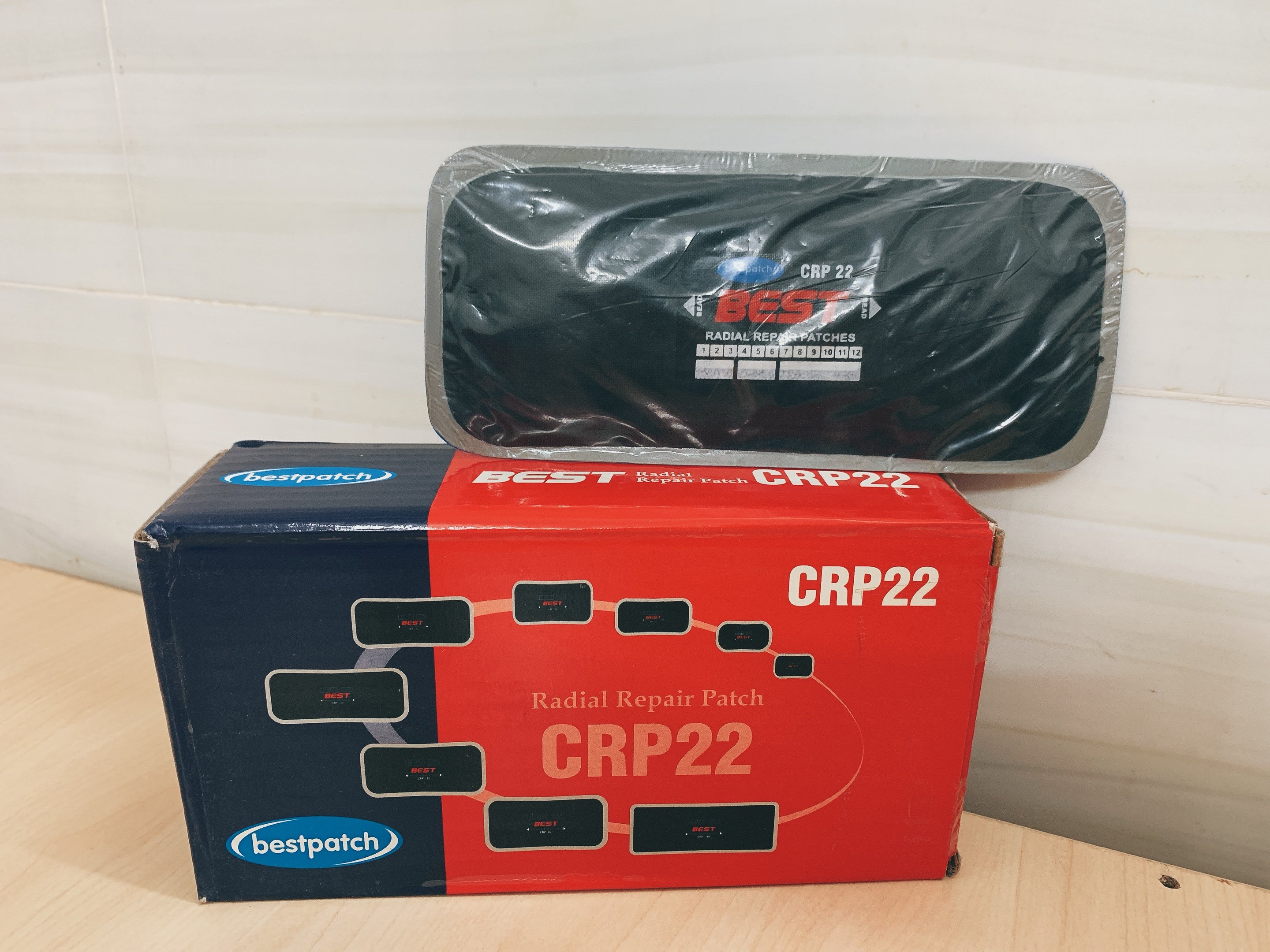 Best (Crp 22Hd) 180X80Mm Galvanized Tire Patch for Trucks, Cars, and Tractors Used to Patch Hips. Giá 59,000 Đồng*Miễn phí vận chuyển